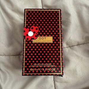 Marc Jacobs Dot Red and Black Perfume Box